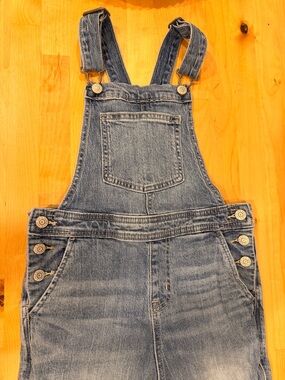 Cat & Jack Blue Denim Straight Overalls